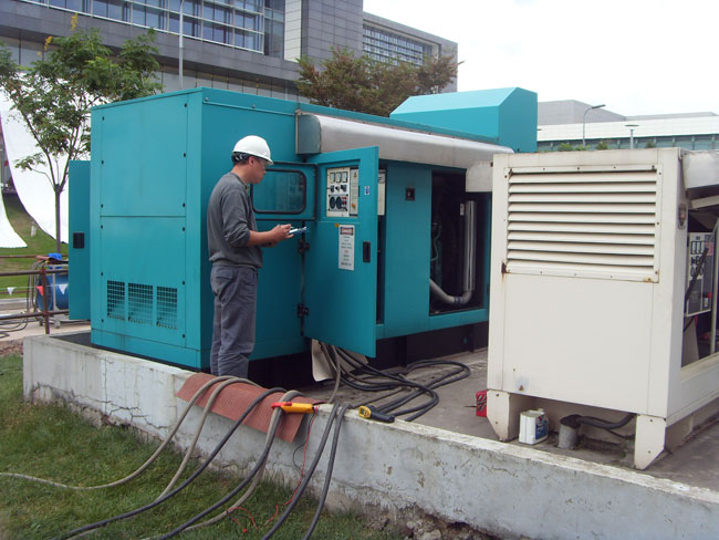 商河发电机出租